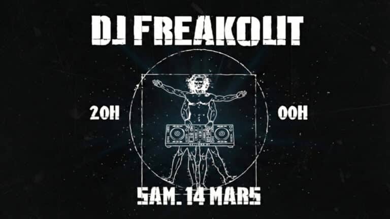 DJ ROCK&ROLL “DJ FREAK OUT” au Shapers Club House à Marennes