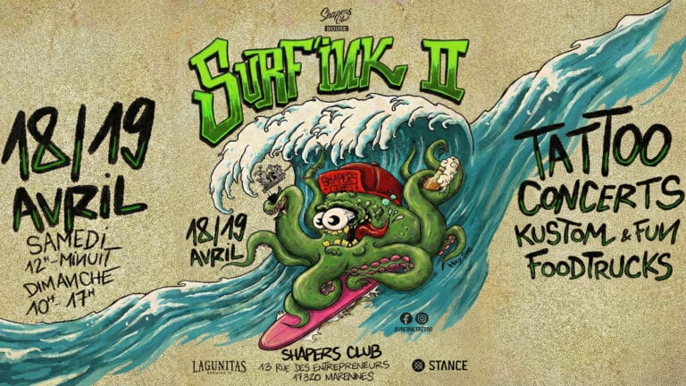 SURF INK II au Shapers Club House à Marennes