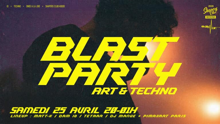 BLAST PARTY au Shapers Club House à Marennes