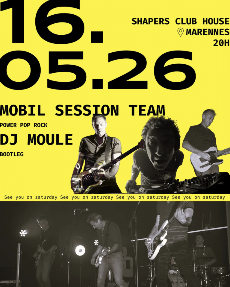 CONCERT ROCK & ROLL + DJ SET au Shapers Club House à Marennes