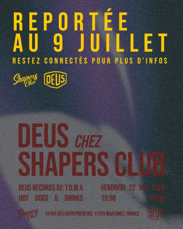 DEUS PARTY au Shapers Club House à Marennes
