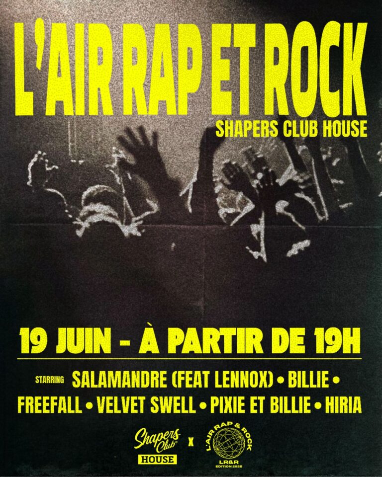 TREMPLIN L'AIR RAP ET ROCK au Shapers Club House à Marennes