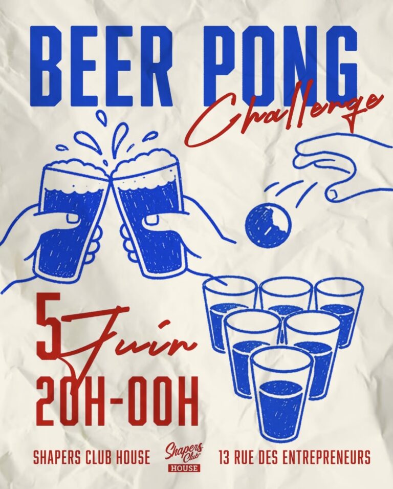 BEER PONG - PART 3 au Shapers Club House à Marennes