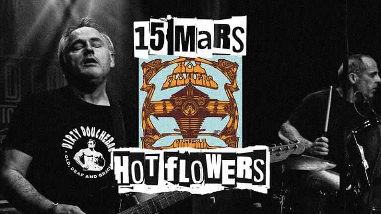 Concert Rock Garage Punk’N’Roll avec Hot Flowers & Sonic Angels au Shapers Club House à Marennes