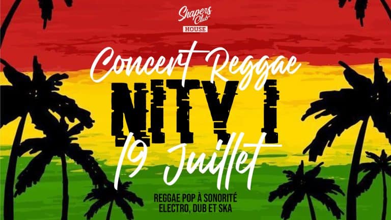 NITY! — Concert reggae pop au Shapers Club House à Marennes