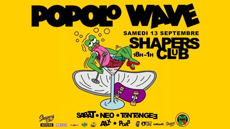 🌊 Popolo Wave Festival – Musique, skate et vibes surf au Shapers Club au Shapers Club House à Marennes